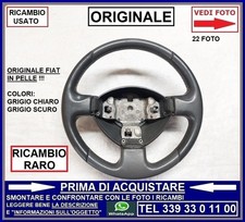 VOLANTE STERZO PELLE usato non