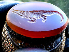 Anello sigillo argento ORO