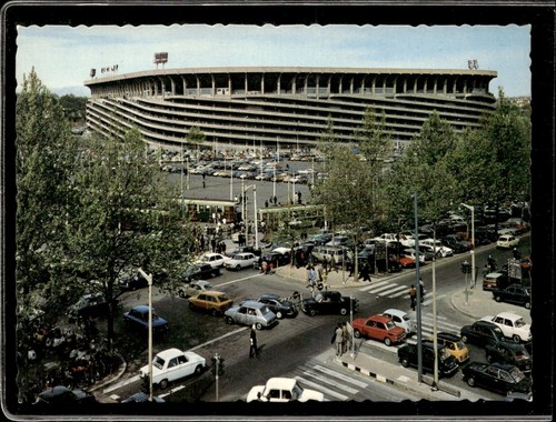 Cartolina milano stadio san - cartolina, di