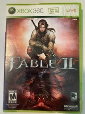 Gioco Fable II Xbox 360 testato funzionante - RPG con valutazione matura - custodia rotta, no manu