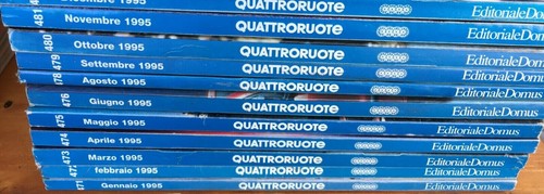 Quattroruote annata 1995 - quattroruote,