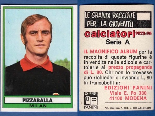 Figurina calciatori panini - figurina,