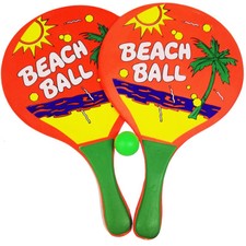 x Racchettoni Mare Spiaggia Pallina 2 Racchette Sport Bimbi Estate Gioco dfh