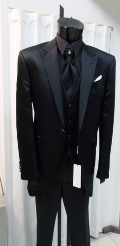 Abito uomo sposo nero tight - uomo,