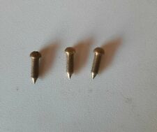 MOTO D'EPOCA N°03 VITI IN OTTONE PER IMPIANTO ELETTRICO NUOVE VEDI FOTO/MISURE. 