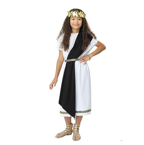 Costume toga nero oro romano - costume,