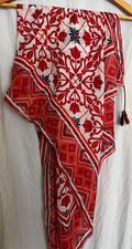 Sciarpa scialle rosso