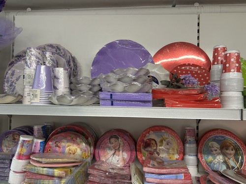 Stock articoli per feste 250 - stock,