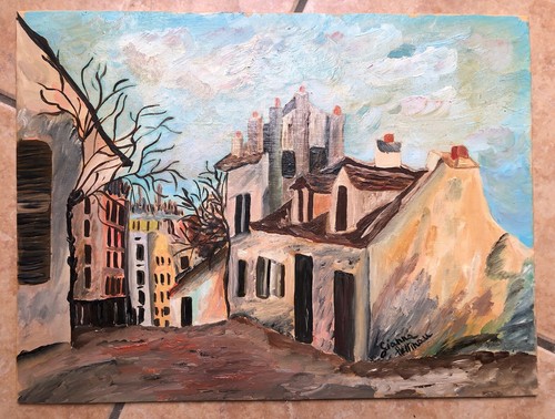 Dipinto olio firmato gianna - dipinto,