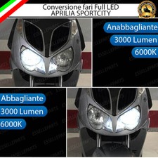 CONVERSIONE FARO LED APRILIA