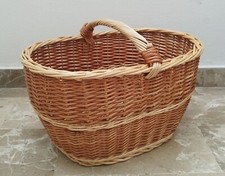 Cesto in vimini porta funghi