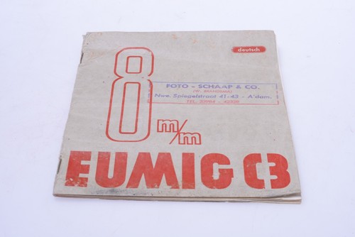 Eumig 8mm cine film - c3,