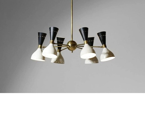 Moderno lampadario bracci - moderno,