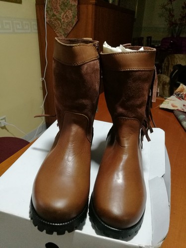 Stivali pelle bambina 34 - stivali,