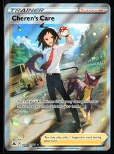 Cheren's Care Holo Ultra Rara