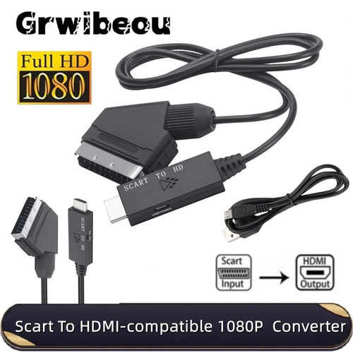 Scart hdmi 1080p compatible - 1080p,