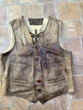Gilet vera pelle - gilet, in