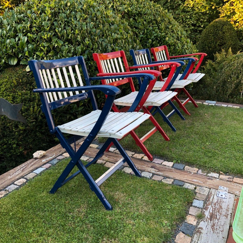 Set sedie pieghevoli - sedie,