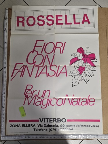 Manifesto negozio fiori - manifesto,