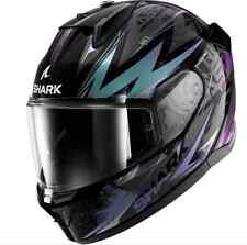 ✅ [NUOVO] Casco Integrale Moto Shark D-skwal 3 Blast-r L, Unisex Adulto KGX