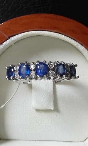Anello oro bianco - anello, con