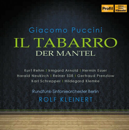 Puccini tabarro rehm - cd,