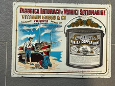 Targa in latta Vittorio Grego