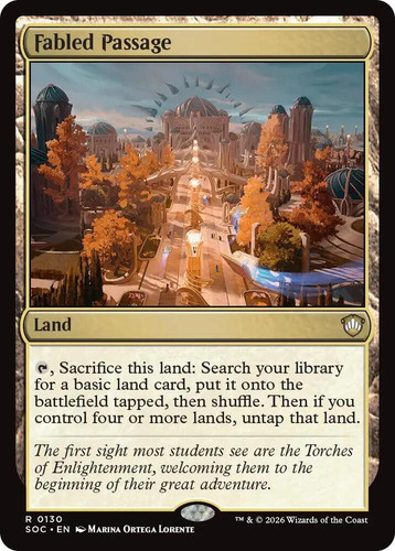Mtg magic fabled - fabled, passage
