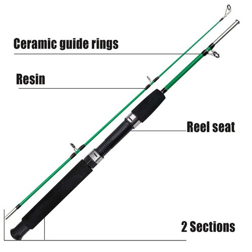 Canna pesca frp metro - da,