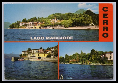 Cartolina cerro lago - cerro,