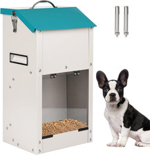 Mangiatoia per Cani, Mangiatoia Automatica per Cani Di Grossa Taglia - Capacità 