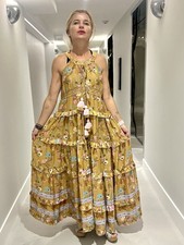 STUNNING SILK LAYERED MAXI