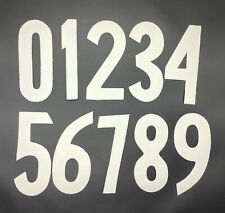 numero bianco MAGLIA ANNI '60 '70 '80 VINTAGE NUMBER CAMISETA SHIRT MAILLOT