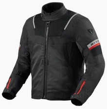 GIACCA JACKET MOTO REV'IT TORNADO 4 H2O BLACK NERO 3 STRATI 4 STAGIONI TG L