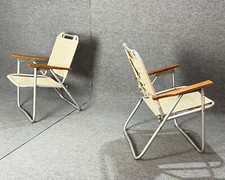 Pair of Slaves Folding Chairs