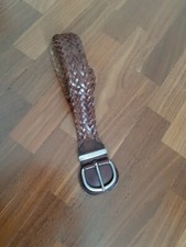 Cintura donna in pelle intrecciata Sportmax