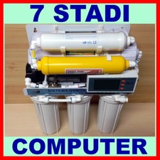 DEPURATORE ACQUA PURIFICATORE 7 STADI OSMOSI INVERSA A FLUSSO DIRETTO MOD. 700 A