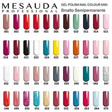 MNP MESAUDA GEL POLISH Smalto Semipermanente 10 ml VERSIONE GRANDE