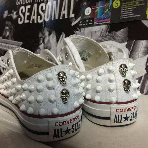 Converse basse bianche - basse,