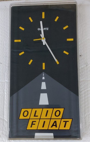 Orologio pubblicitario olio - pubblicitario,
