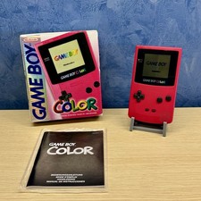 Console Nintendo Gameboy Color Rosso Red Completo Con Box CIB PAL OTTIMO
