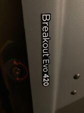 BOX portaoggetti auto ALTHURA BREAKOUT EVO 420 antracite NUOVO causa cambio auto