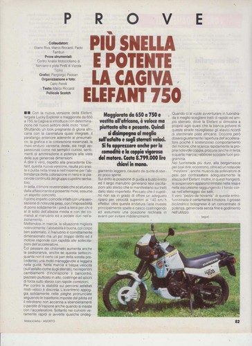Pubblicita test moto - test,