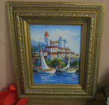 Dipinto olio vintage - , firmato