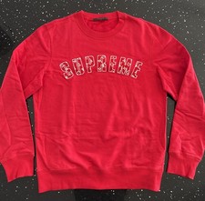 Felpa rossa SUPREME X LOUIS