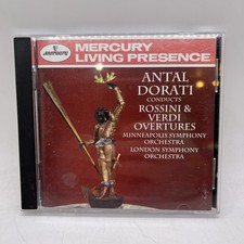 mercury living presence Antal Dorati conducts Rossini & Verdi Overtures CD NEW