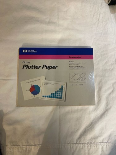 Carta plotter lucida - , hp