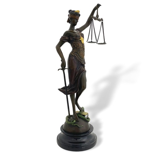 Statua bronzo justitia - statua,
