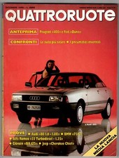 QUATTRORUOTE - N 374, DICEMBRE - 1986