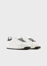 Sneakers donna in pelle con